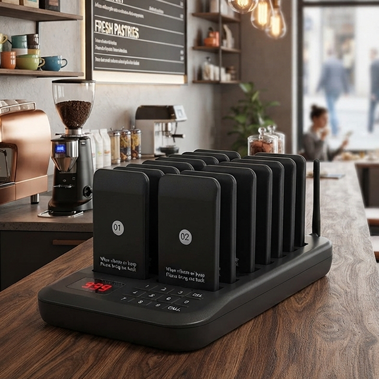 Buscadores de clientes inalámbricos para restaurantes – Pack de 20 unidades | Modelo CATEL CTP305B