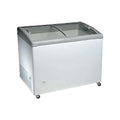 Congelador Horizontal Puerta Vidrio Curvo Corredera de 1063 x670 x900h mm AVEIRO TCHC300N