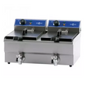 Freidora industrial eléctrica doble FRY-9+9 Irimar – Dos cubas independientes