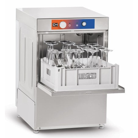 Lavavajillas Industrial 40x40 cm con Bomba de Desagüe CORDOBA400B