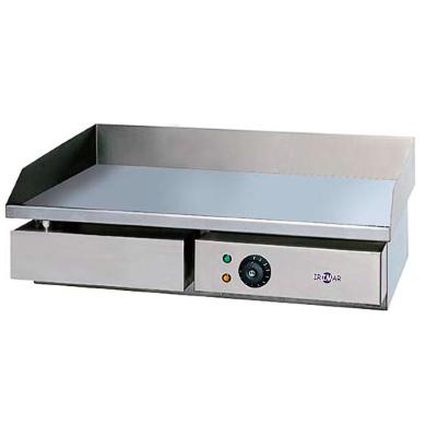 Plancha eléctrica profesional IRIMAR PLE-L-550 | Placa lisa de acero rectificado