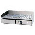 Plancha eléctrica ranurada profesional IRIMAR PLE-R-550 – Acero rectificado 8 mm