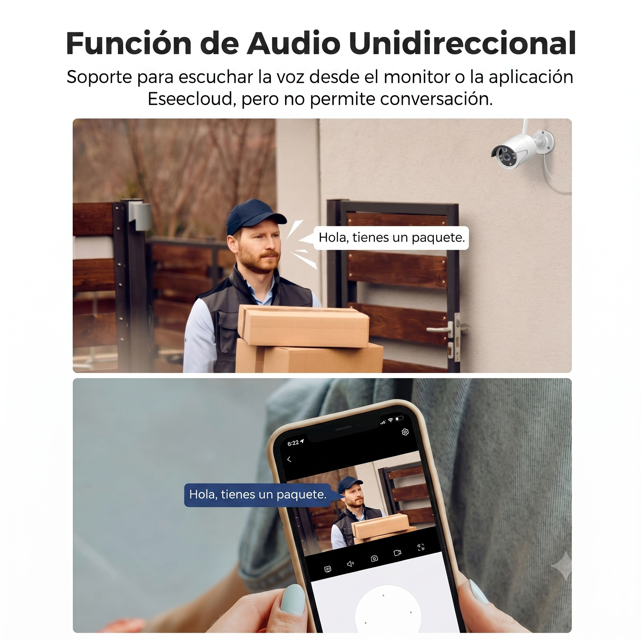 Videovigilancia para tu bar o restaurante — 4 cámaras, todo incluido y listo para usar