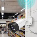 Cámara WiFi 5MP para Tiendas y Supermercados | Configurada + APP + Documentación Incluidas