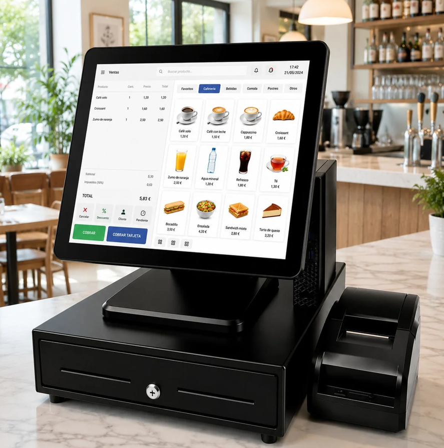 TPV Tàctil Complet per a Hostaleria — Bar, Restaurant i Cafeteria