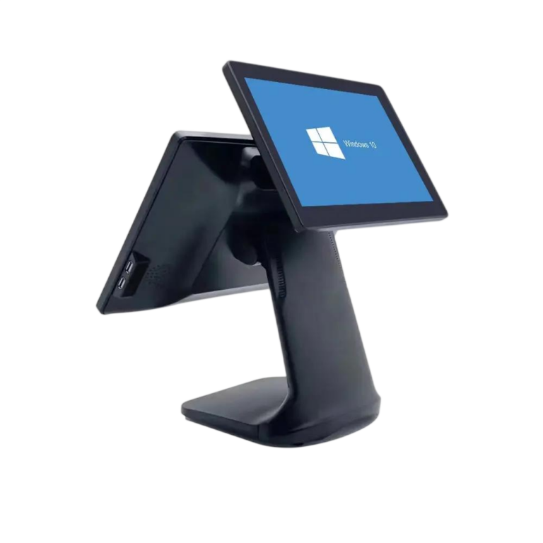 TPV con caja registradora y doble pantalla táctil