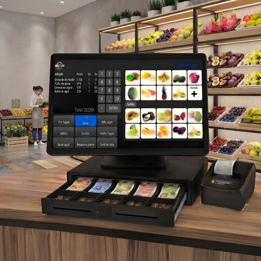 TPV no táctil económico para comercio con impresora y cajón incluidos – 299 €